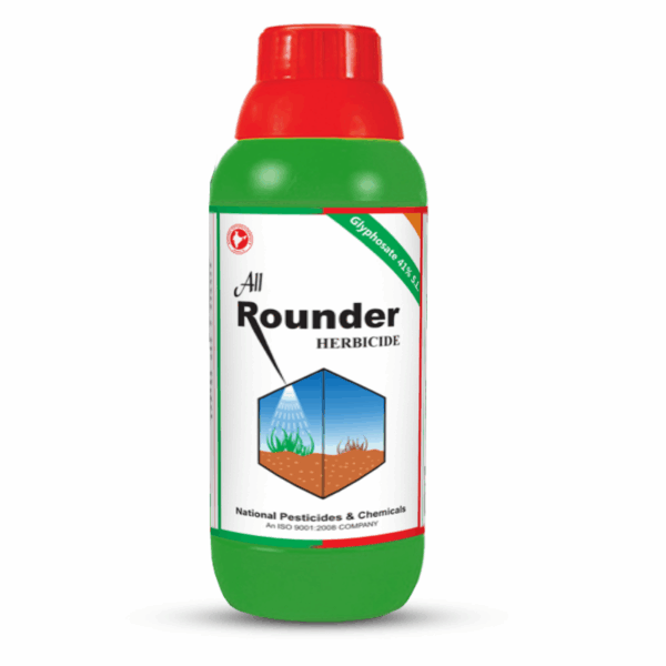 All Rounder Glyphosate 41% SL Herbicide – Broad-Spectrum Weed Killer for All Crops