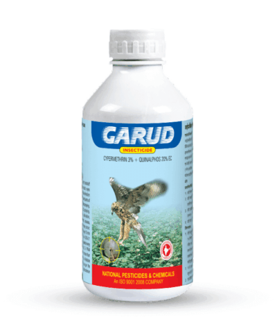 Garud Insecticide - Quinalphos 20% + Cypermethrin 5%