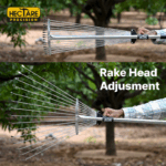 Hectare Precision 15 Tine Stainless Steel Garden Rake – Premium Precision - Image 3
