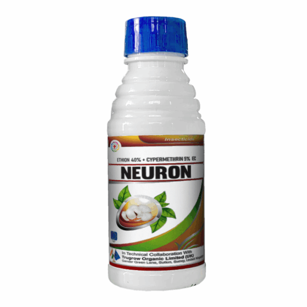 Neuron Insecticide | Ethion 40% + Cypermethrin 5% EC | Trugrow | Broad-Spectrum Pest Control for Crops