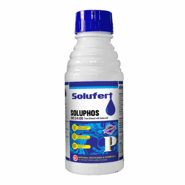Soluphos - Solutert Liquid 00-54-00 | High Phosphorus Fertilizer by National Pesticides & Chemicals