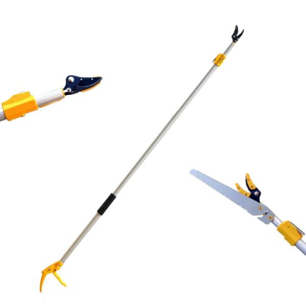 Hectare Telescopic cut and hold fruit picker, pruner and saw – Premium Fruit Harvesters