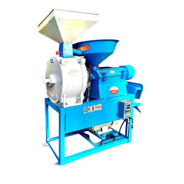 Sun 6N110-SB205 Rice Cum Flour Mill (Stone Type) | 3 HP Single Phase | High Capacity Grain & Rice Mill