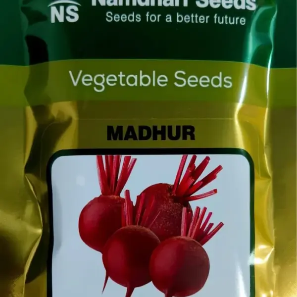 Beetroot Madhur (OP) Seeds | Namdhari Seeds - High Yield, Dark Red, Globe-Shaped Roots