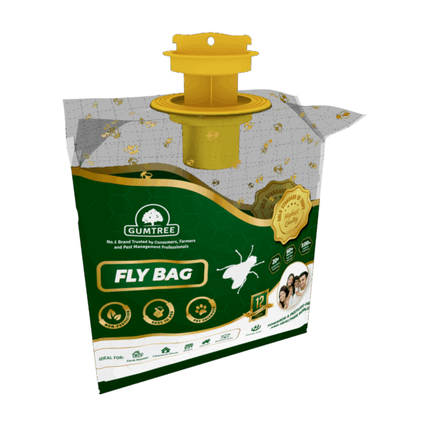 Gumtree Fly Bag – Disposable Fly Trap for Houseflies | Non-Toxic & Odor-Based Fly Control Solution
