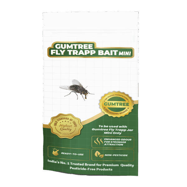 Gumtree Fly Trapp Bait Mini (Pack of 2) – Non-Toxic Fly Lure for Use with Fly Trapp Jar Mini
