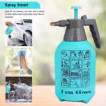 National 2 Litre Multipurpose Hand Sprayer | Classic Hand-Powered Water Spray Bottle for Gardening, Sanitising, Car & Bike Wash - Image 5